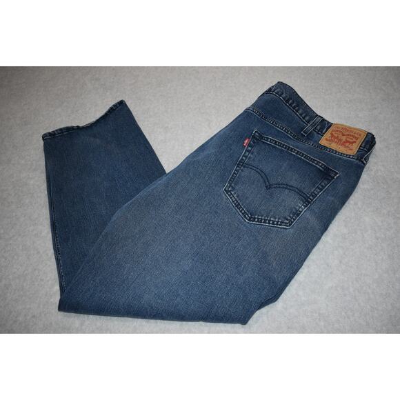 Levis 559 Jeans Mens Size 46 x 32 Classic Straight Blue Cotton Denim - Picture 1 of 10